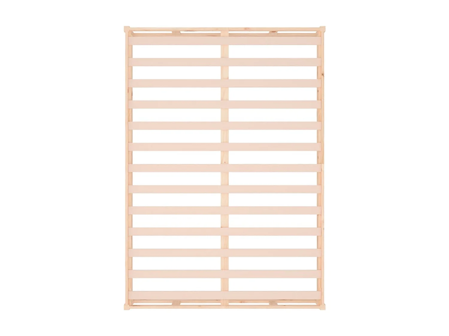 Bedframe | Eenpersoonsbed massief hout 120x200 cm