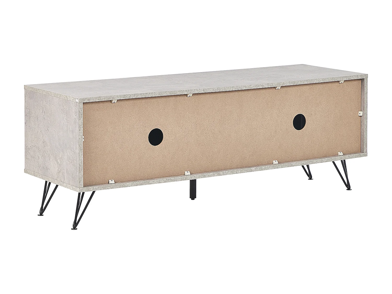 TV-meubel HALSTON Grijs beton-effect