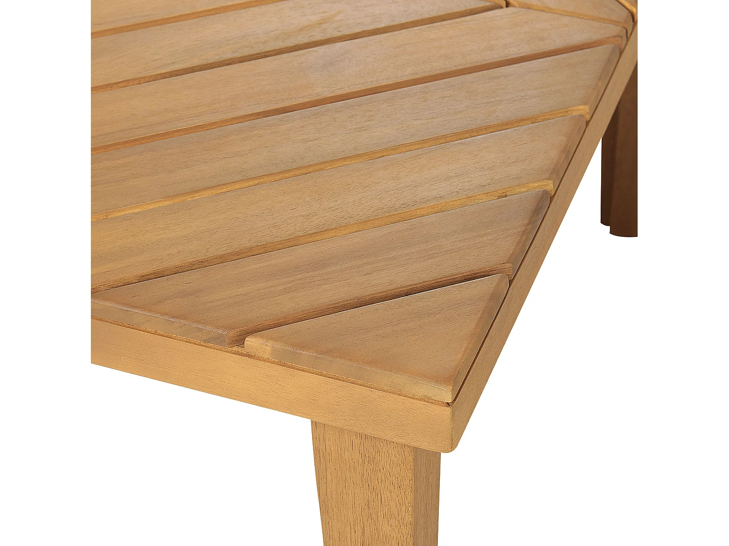 Table basse de jardin BARATTI Acacia Marron