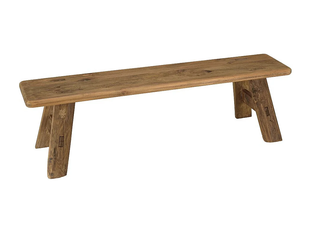 SANDY - Banc 140x30cm bois Pin recyclé