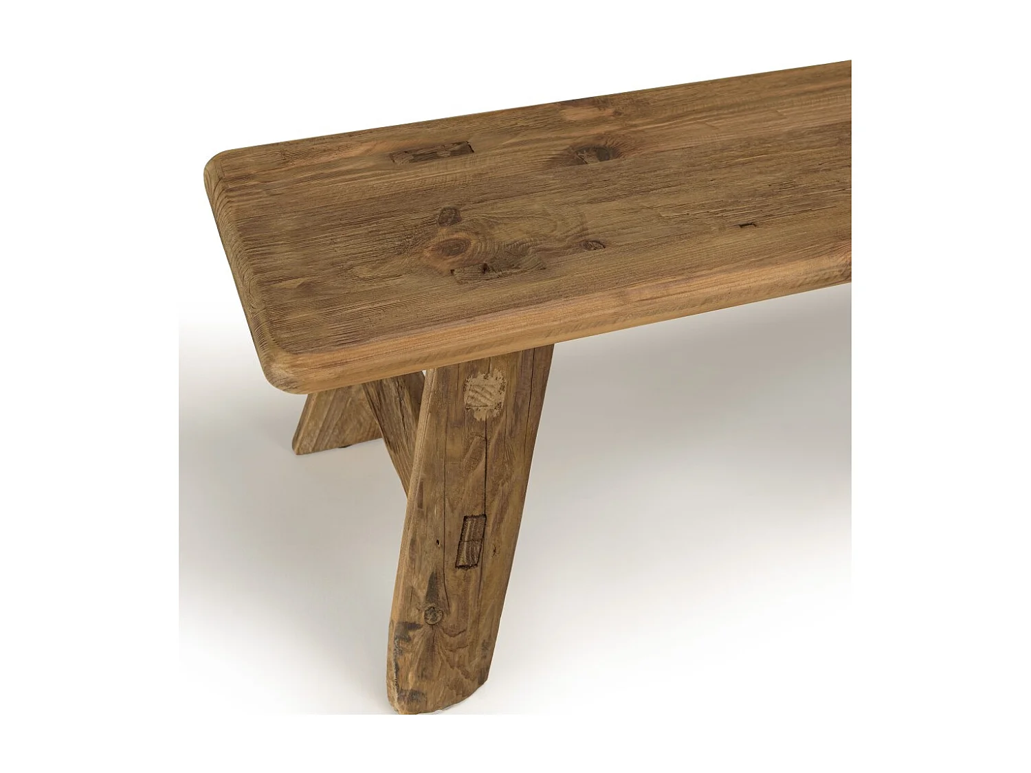 SANDY - Banc 140x30cm bois Pin recyclé