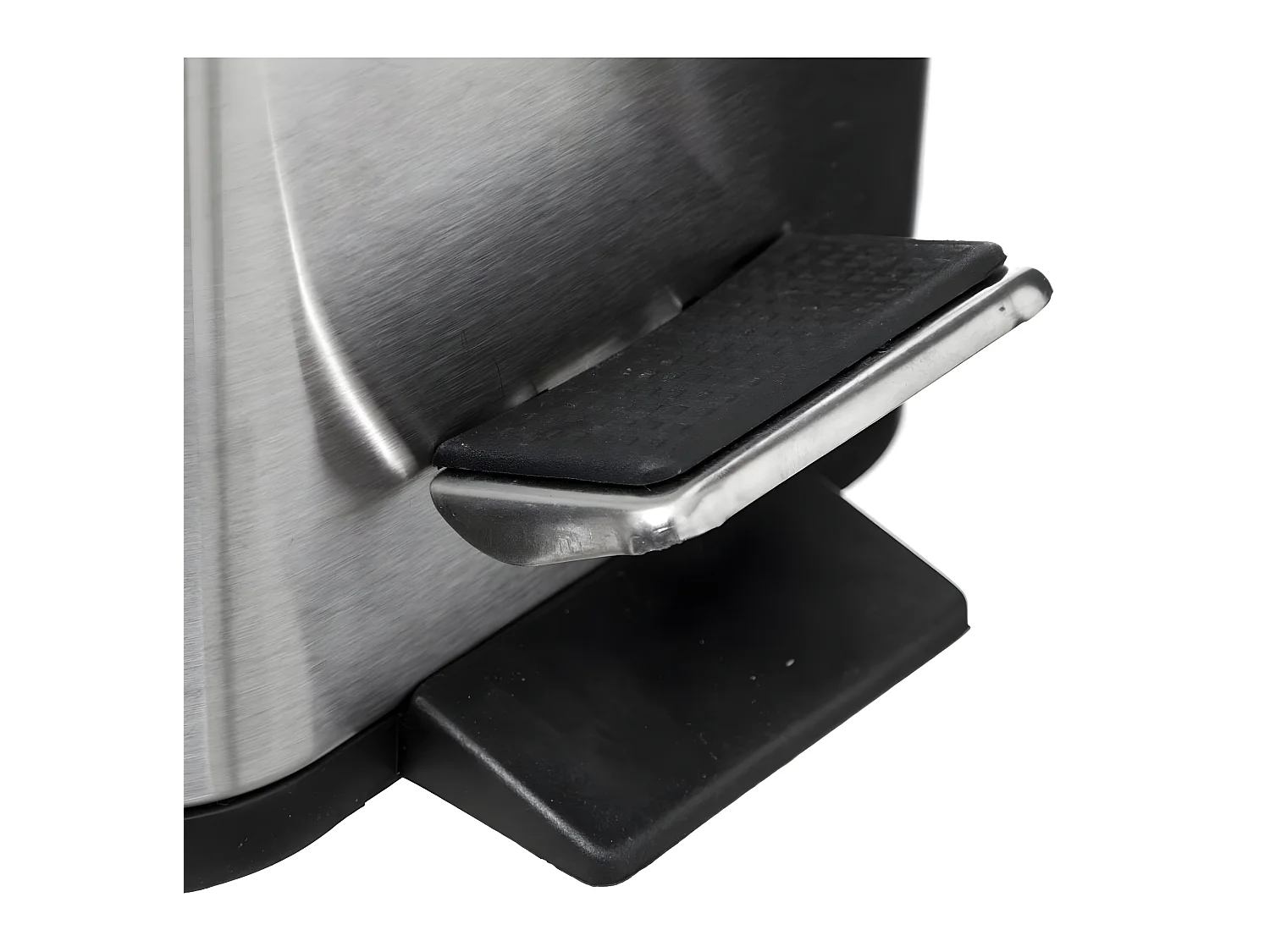 Poubelle de salle de bain à pédale en métal Soft Close 5 L