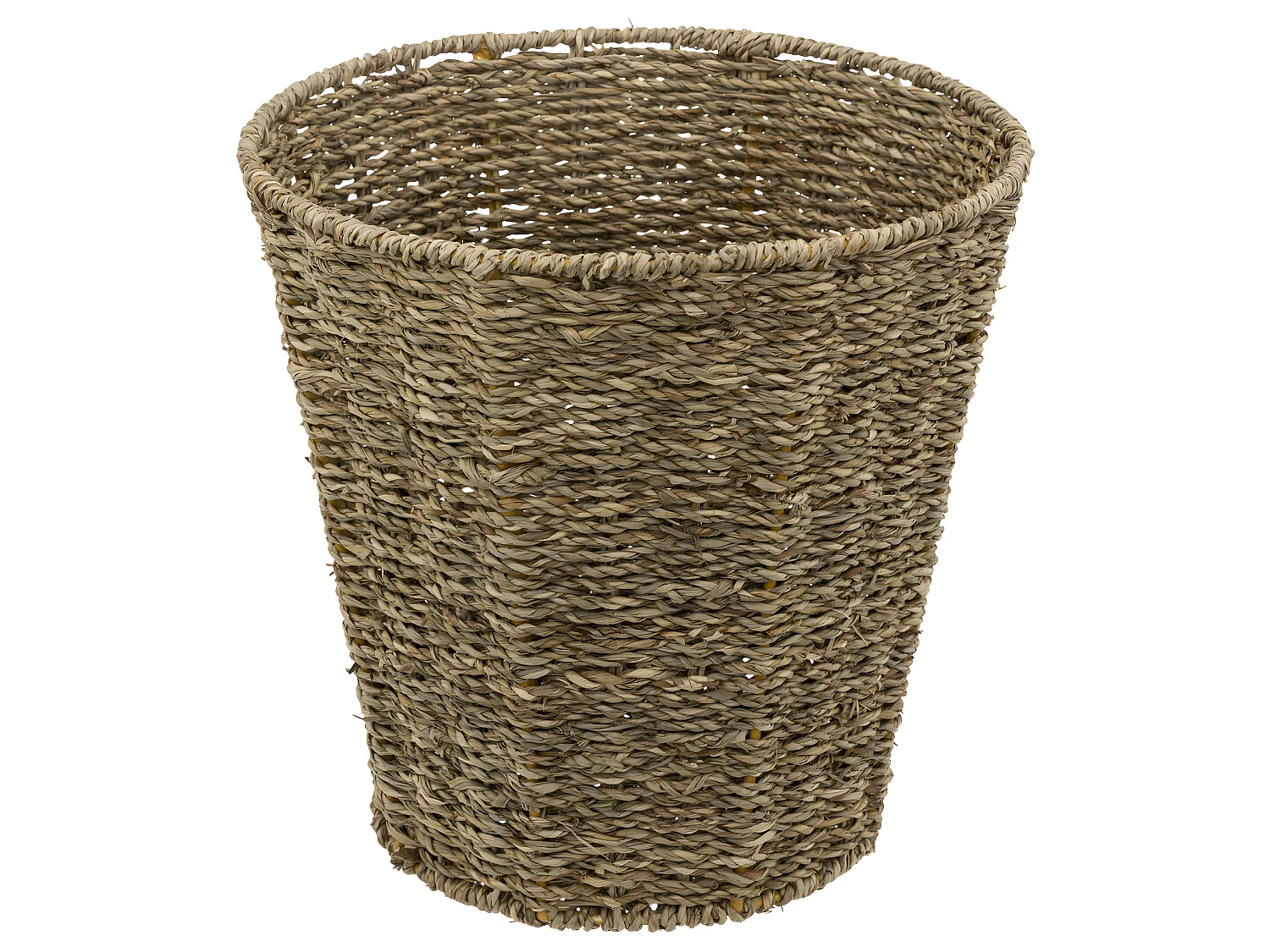 Cesto de basura de mimbre de 9 litros 26 x 26 x 26 cm