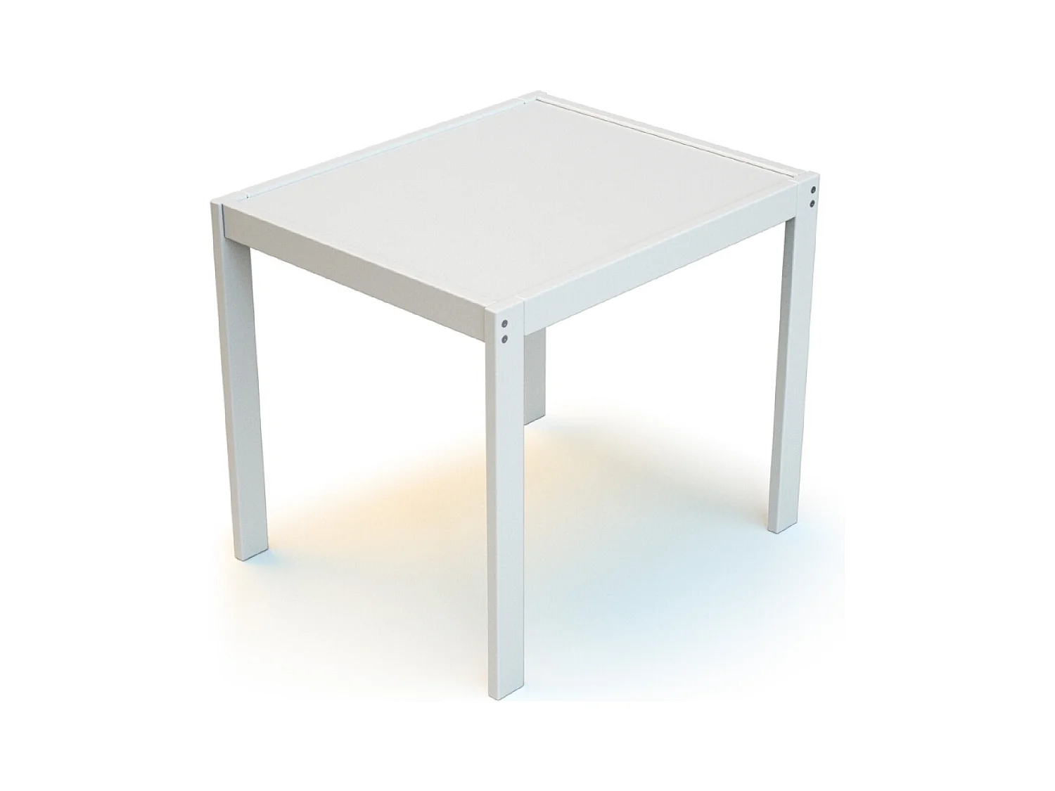 Tavolo per bambini legno - Bianco - 64 x 53 x 55 cm