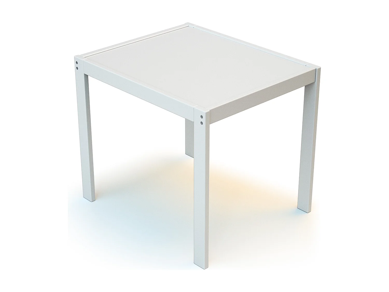 Kindertisch Holz Weiß