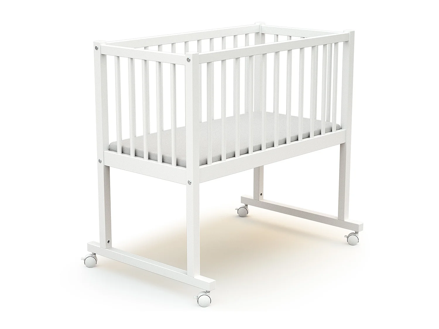 Wieg ESSENTIEL in hout Wit 40 x 80 cm