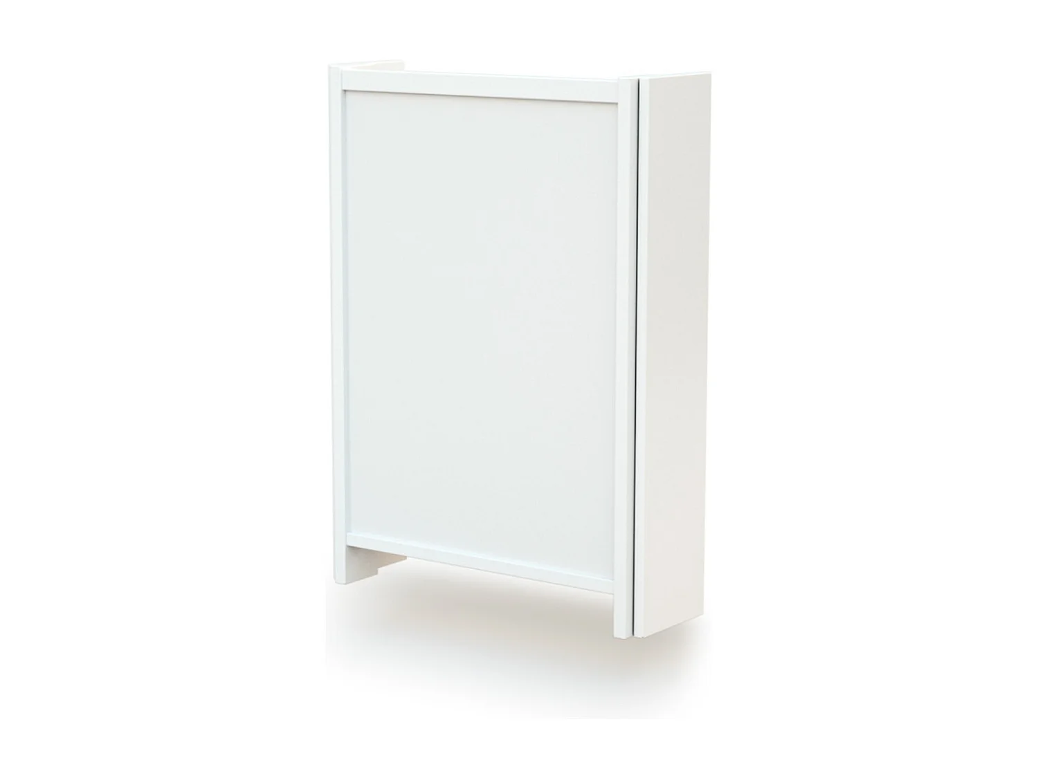 Inklapbare luiertafel aan de muur EAZY in hout Wit