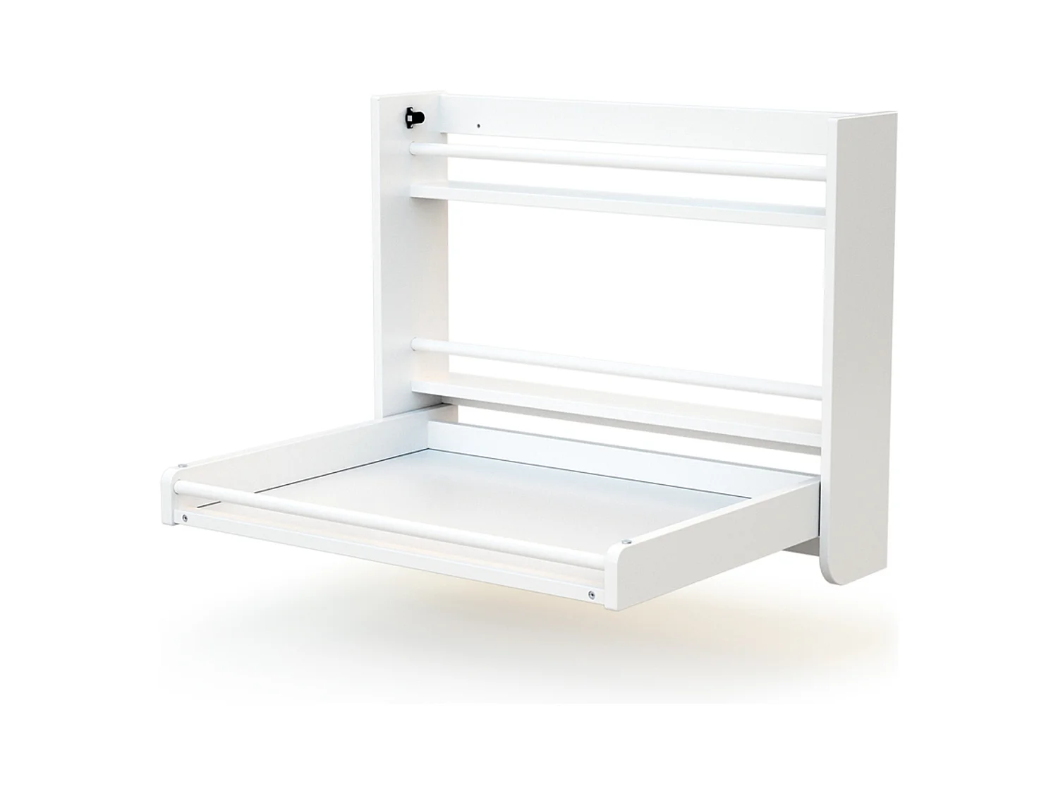 Table à langer murale rabattable en bois CONFORT Blanc