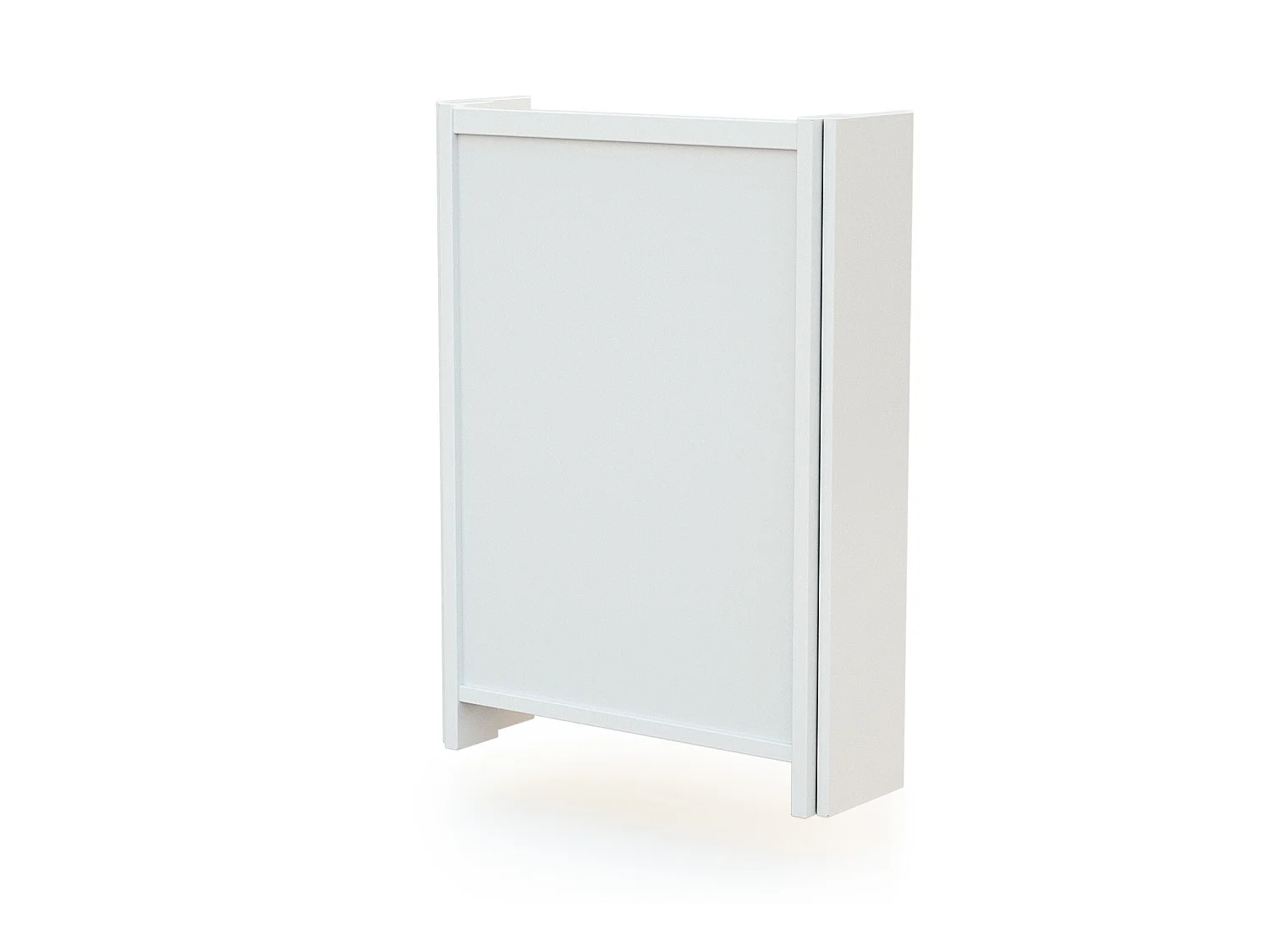 Klappbarer Wandwickeltisch EAZY Holz Weiß