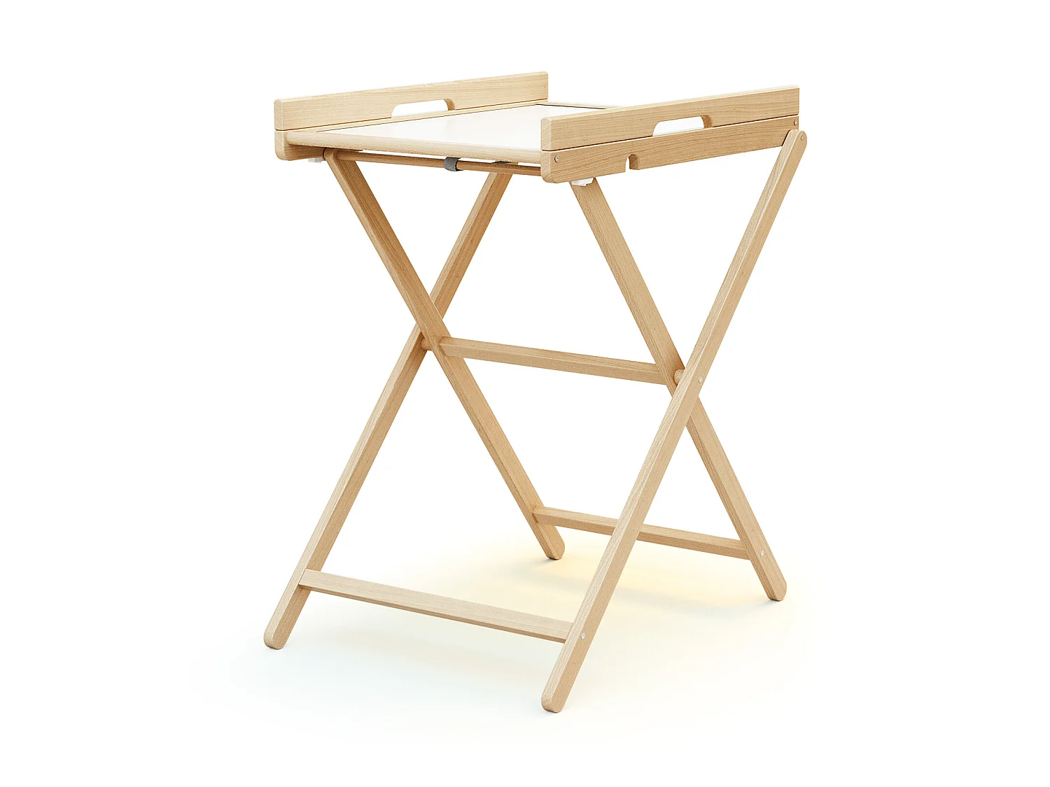 Table à langer pliante en bois ESSENTIEL Hêtre Verni