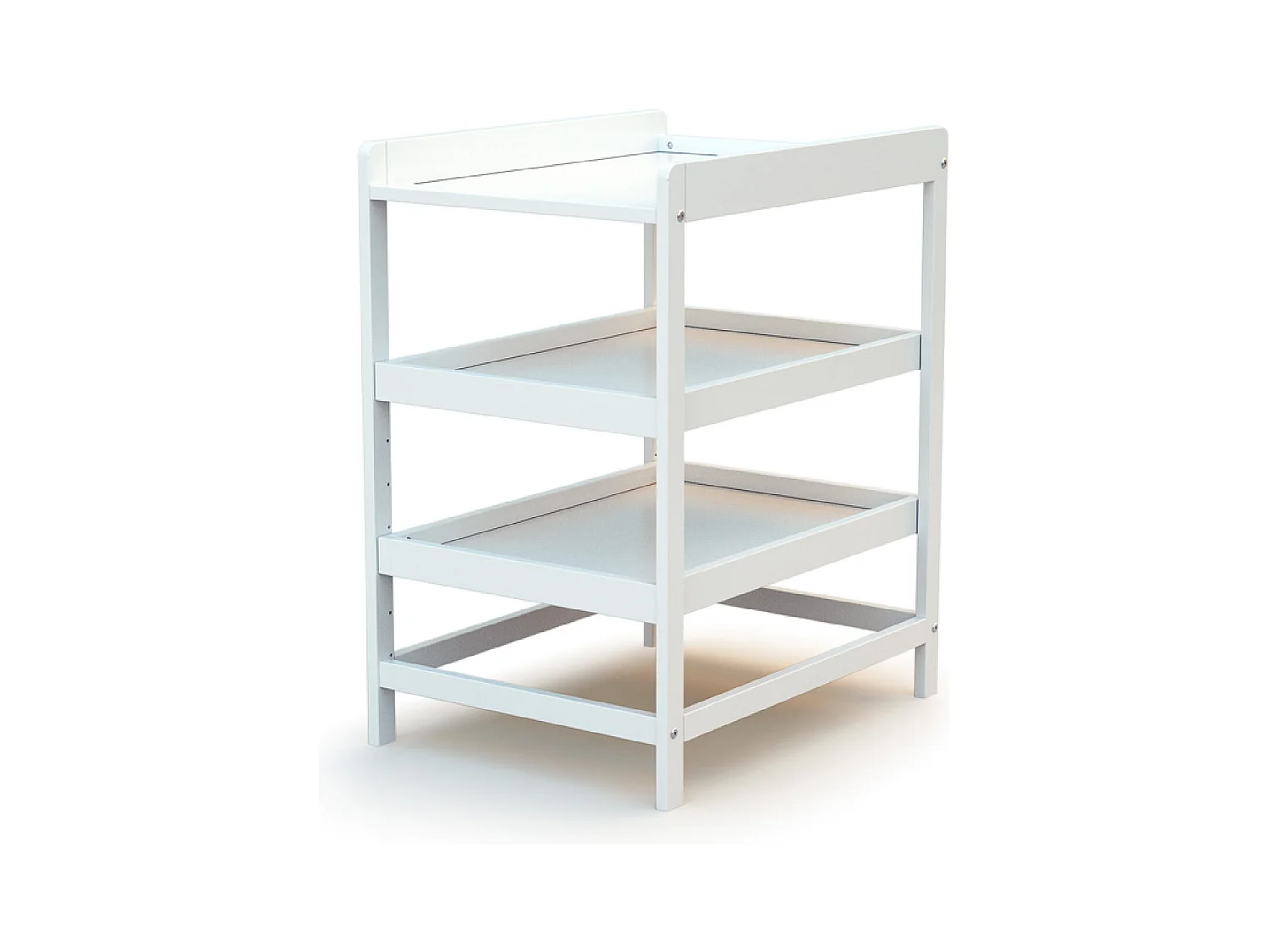 Regal für Wickeltisch CONFORT Holz Weiß