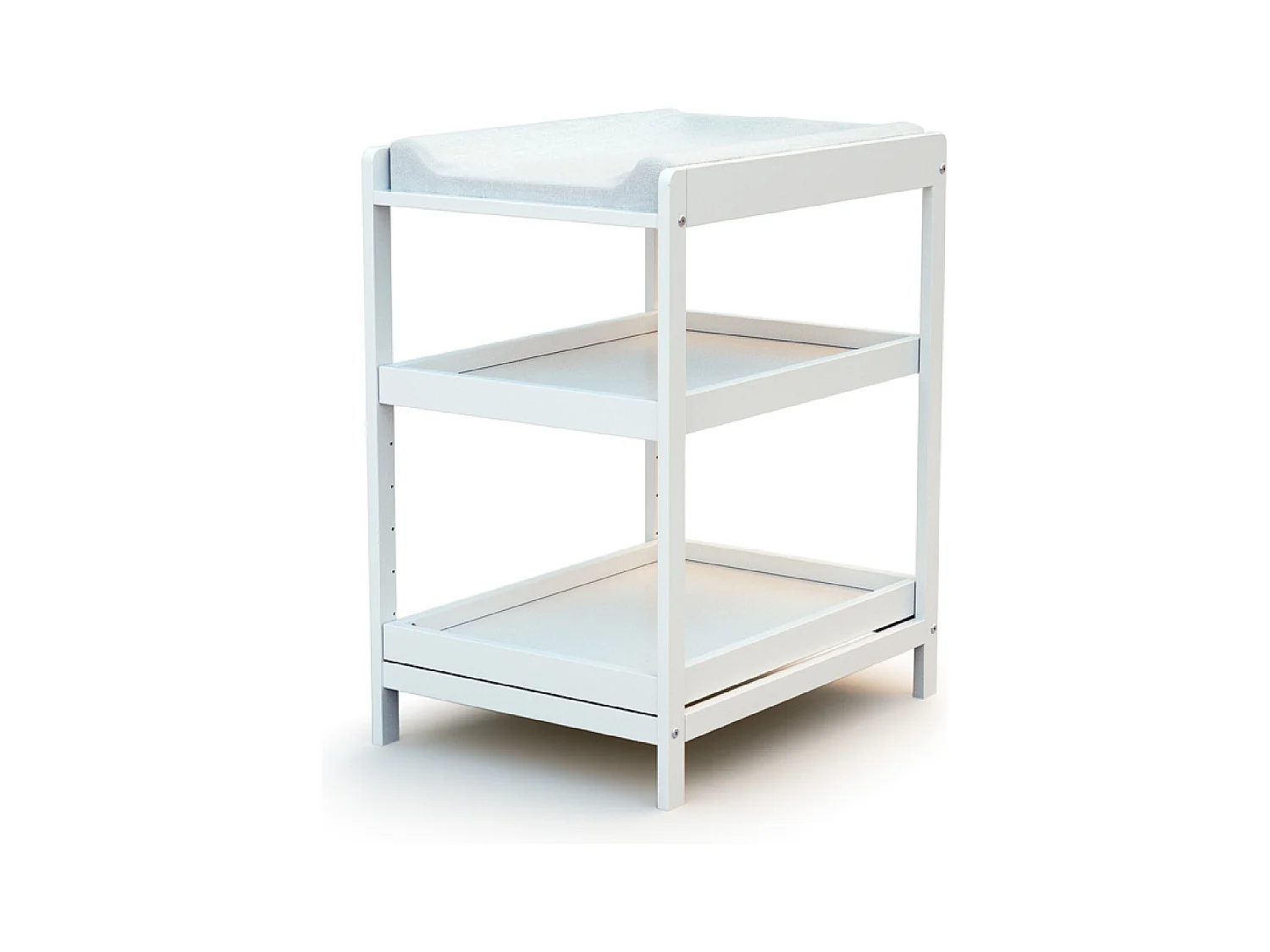 Regal für Wickeltisch CONFORT Holz Weiß