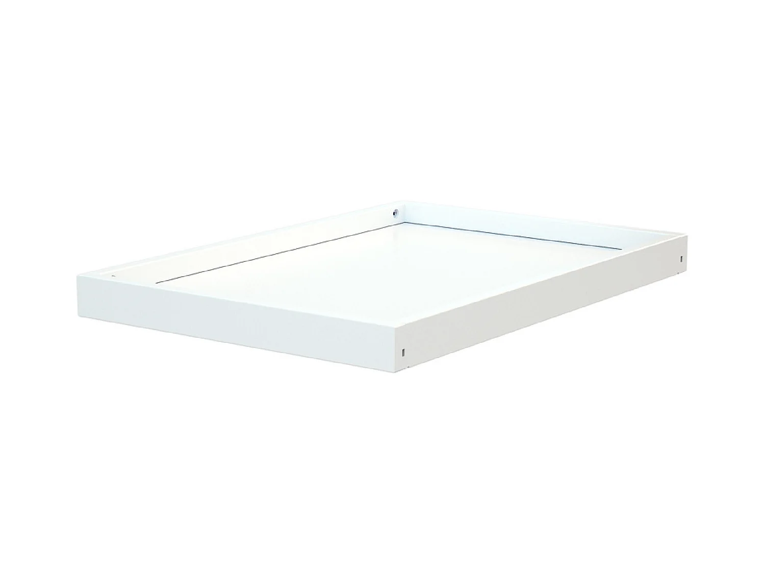 Estante para cambiador bebé CONFORT madera - Blanco - 72 x 55 x 5,50 cm