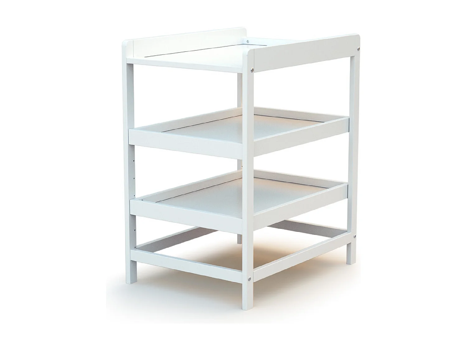 Regal für Wickeltisch CONFORT Holz Weiß