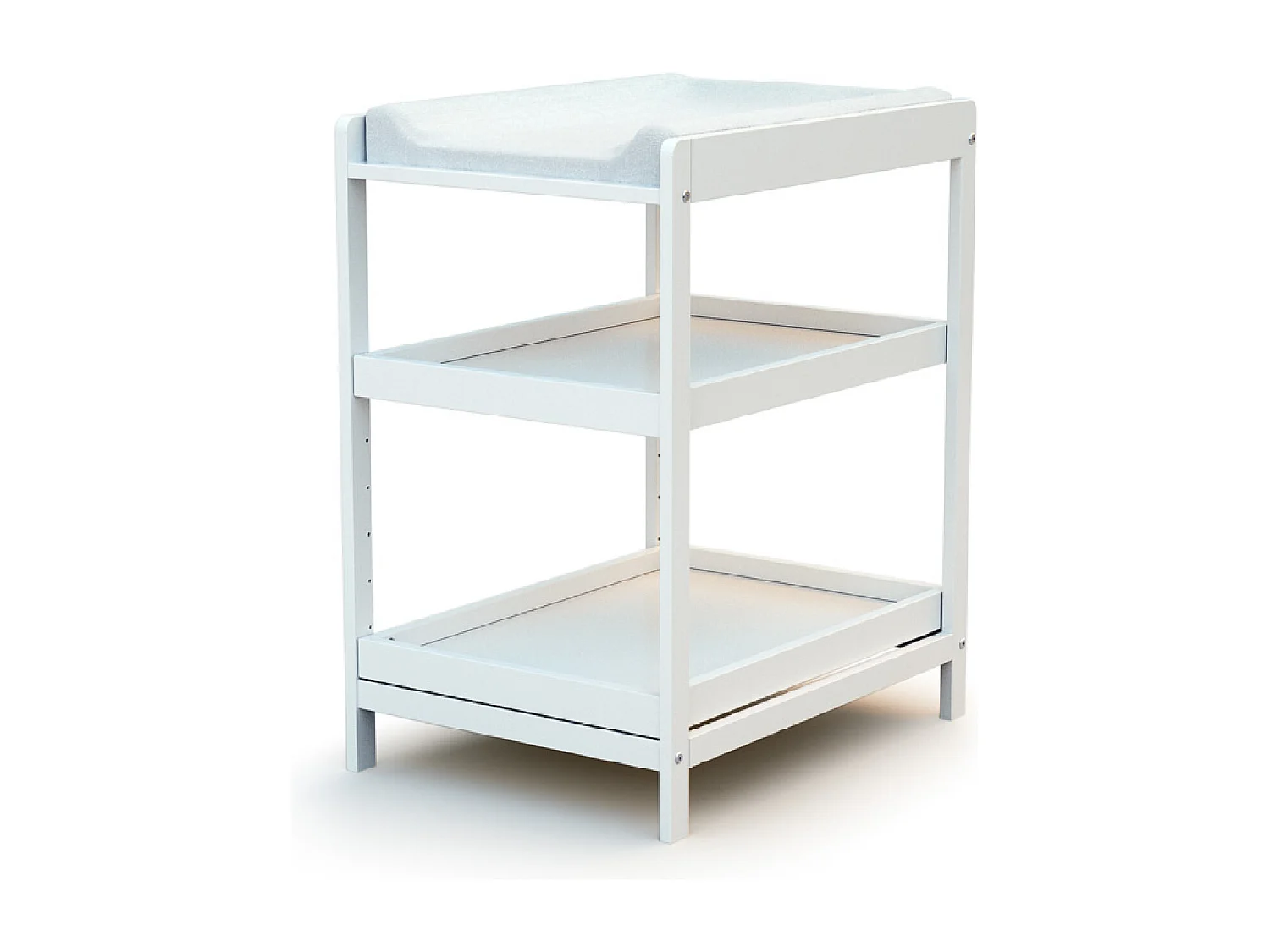 Regal für Wickeltisch CONFORT Holz Weiß
