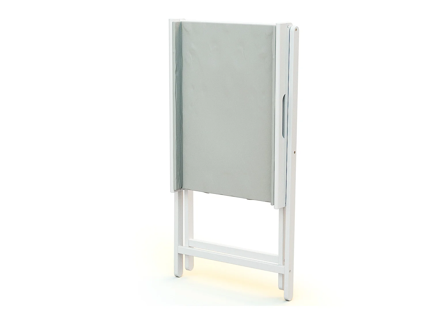 Mesa muda-fraldas dobrável ESSENTIEL de madeira Branco