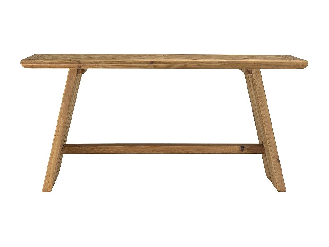 SANDY - Console 160x45cm bois Pin recyclé
