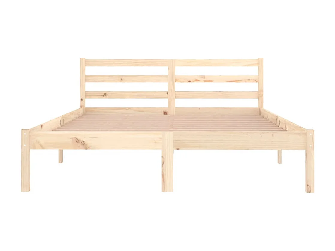 Lit double | Lit adulte | Cadre de lit bois massif de pin 140x200 cm