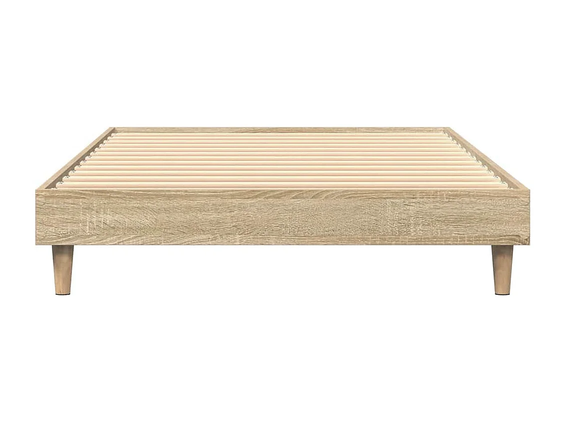 Lit simple | Lit adulte, enfant | Cadre de lit chêne sonoma 75x190 cm