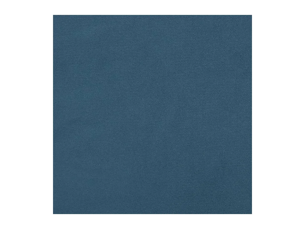 Lit simple | Lit adulte, enfant | Cadre de lit bleu foncé 100x200 cm velours