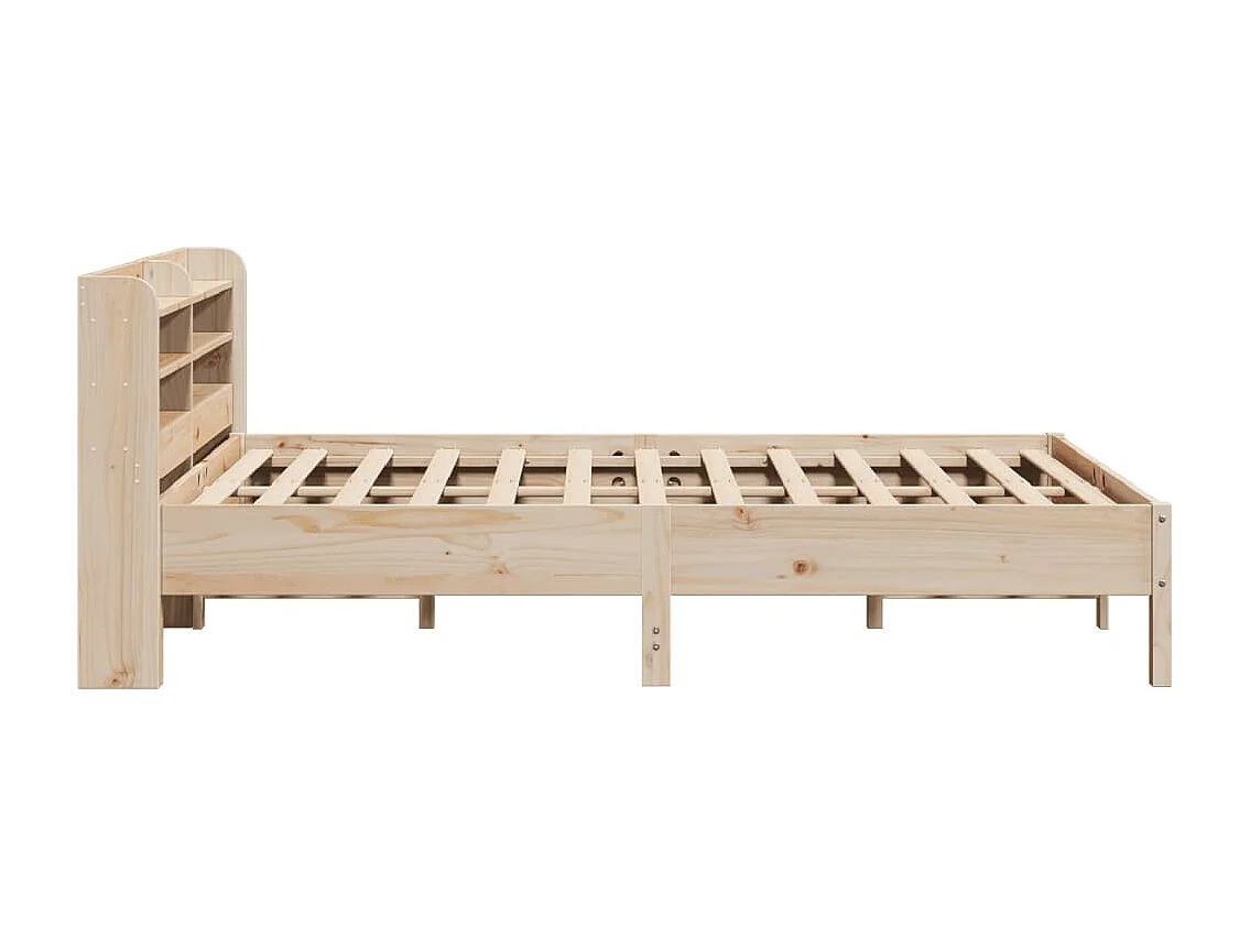 Lit double | Lit adulte | Cadre de lit 135x190 cm bois de pin massif