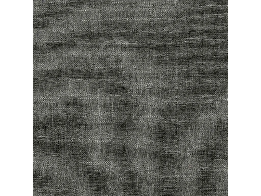 Lit double | Lit adulte | Cadre de lit gris foncé 200x200 cm tissu