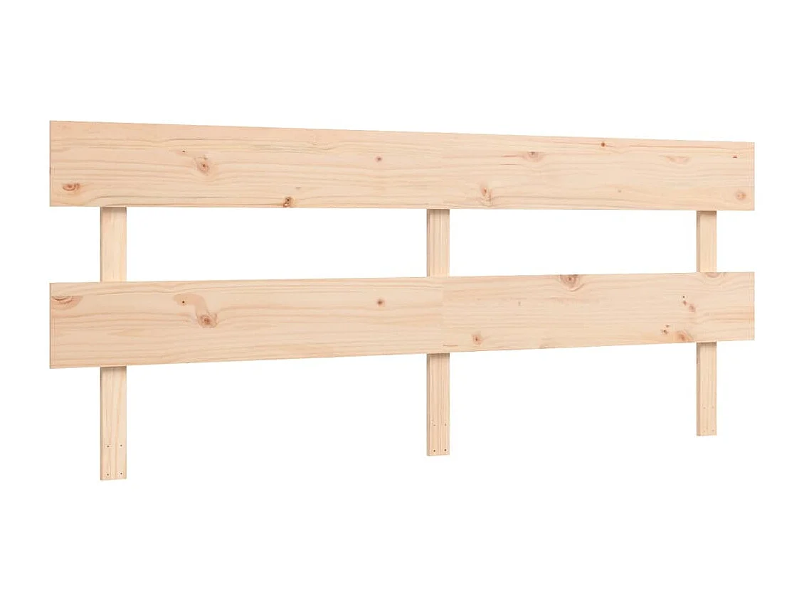 Lit double | Lit adulte | Cadre de lit bois massif de pin 180x200 cm