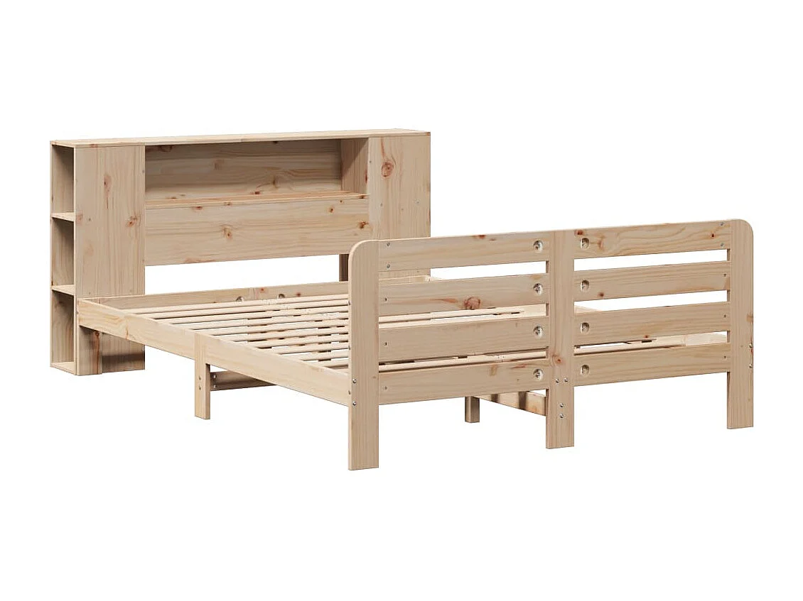 Lit double | Lit adulte | Cadre de lit 140x200 cm bois massif de pin