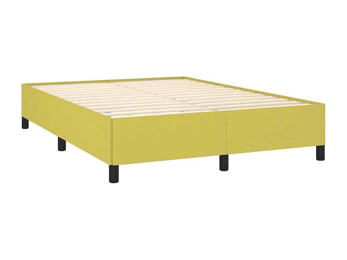 Lit double | Lit adulte | Cadre de lit vert 140x190 cm tissu