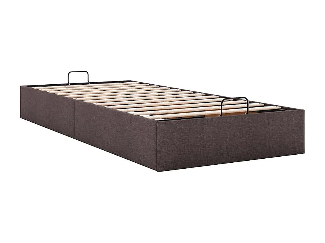 Letto singolo | Giroletto | Struttura del letto Pouf senza Materasso 100x200 cm in Tessuto