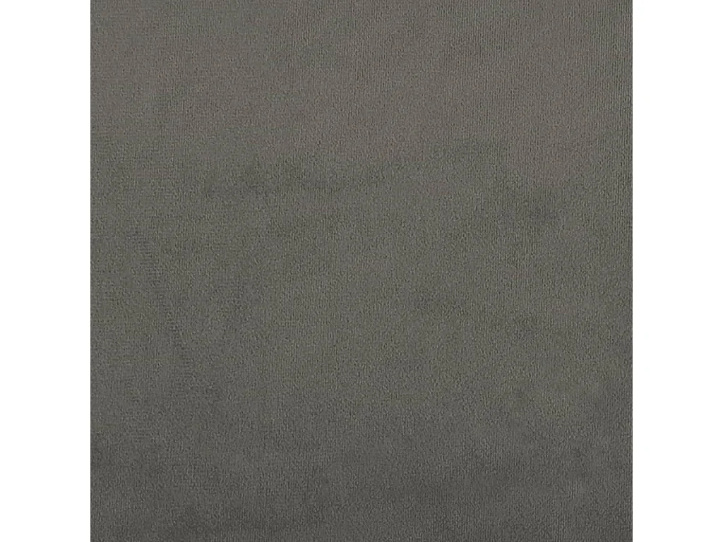 Lit double | Lit adulte | Cadre de lit gris foncé 160x200 cm velours