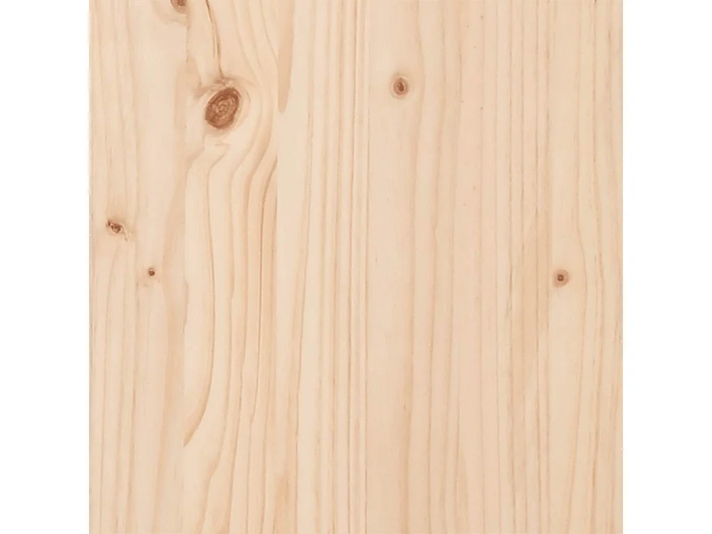 Letto matrimoniale | Giroletto | Struttura del letto senza Materasso 135x190 cm in Legno Massello di Pino