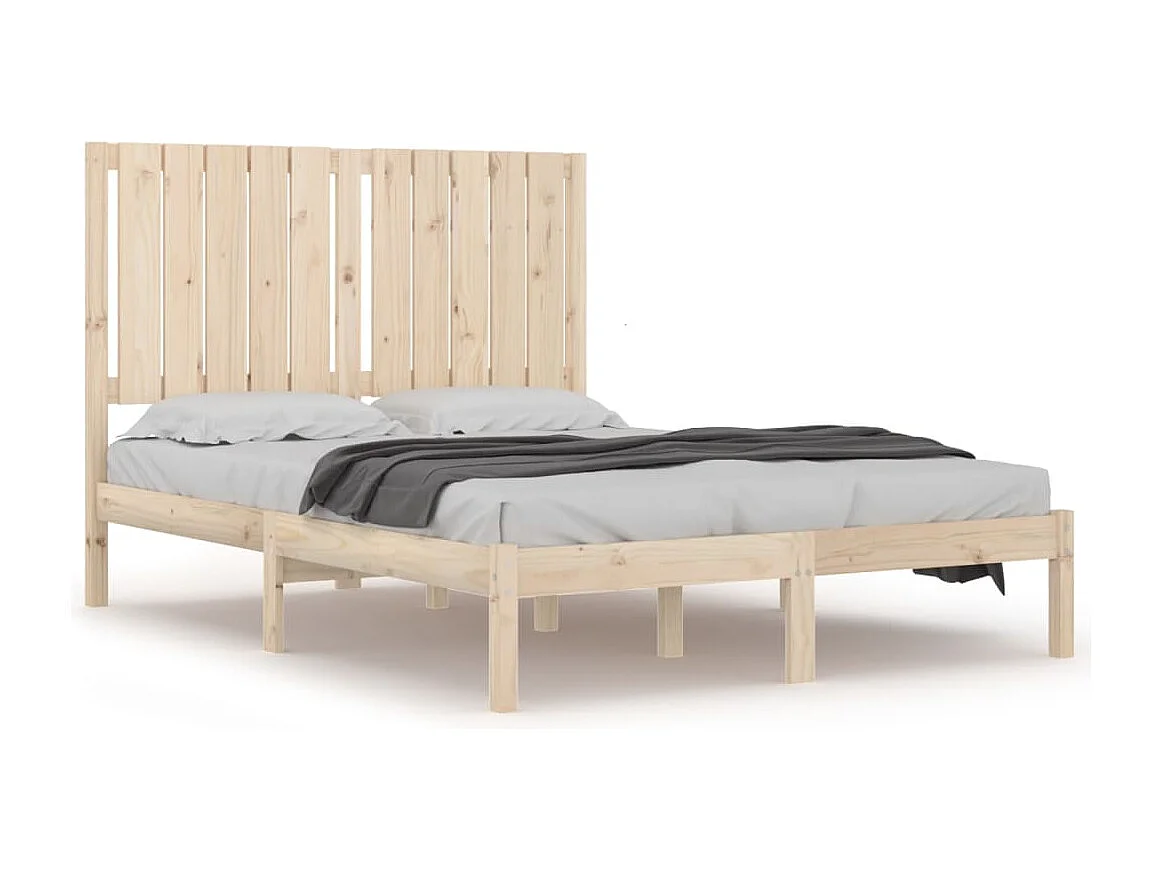 Lit simple | Lit adulte, enfant | Cadre de lit 120x190 cm bois massif