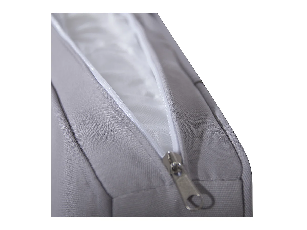 SVITA LUGANO XL salon de jardin en rotin canapé de jardin noir