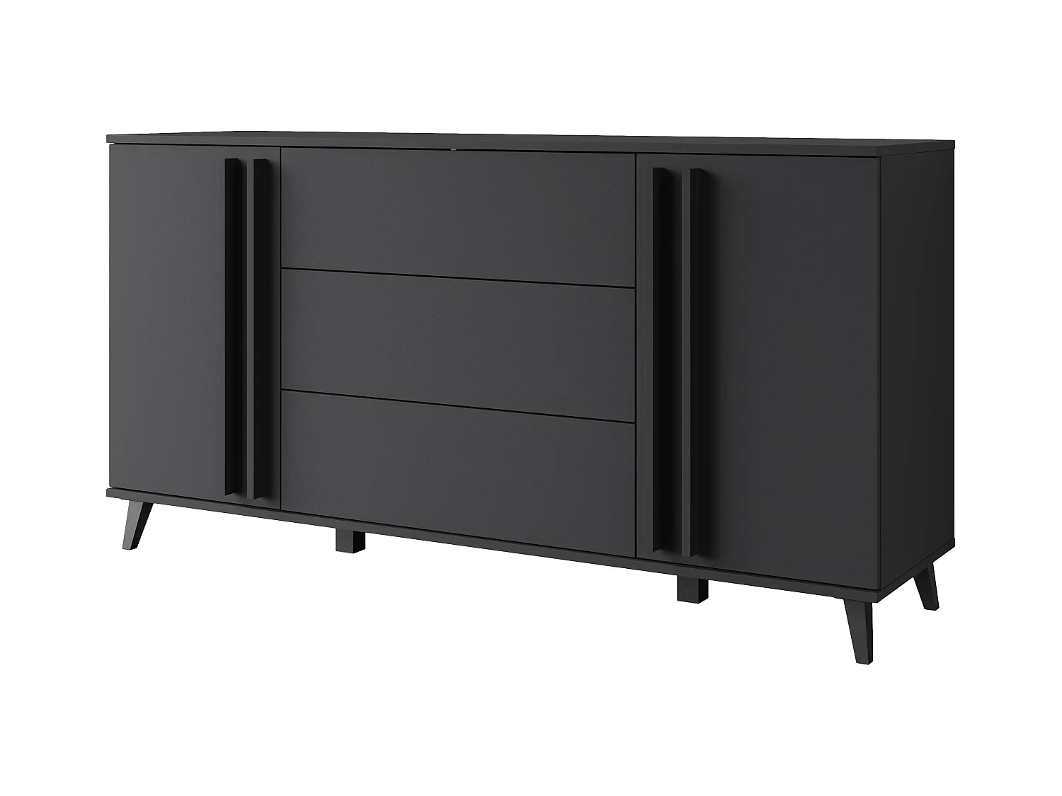MINIO go for it, Commode HURON 150 cm noir