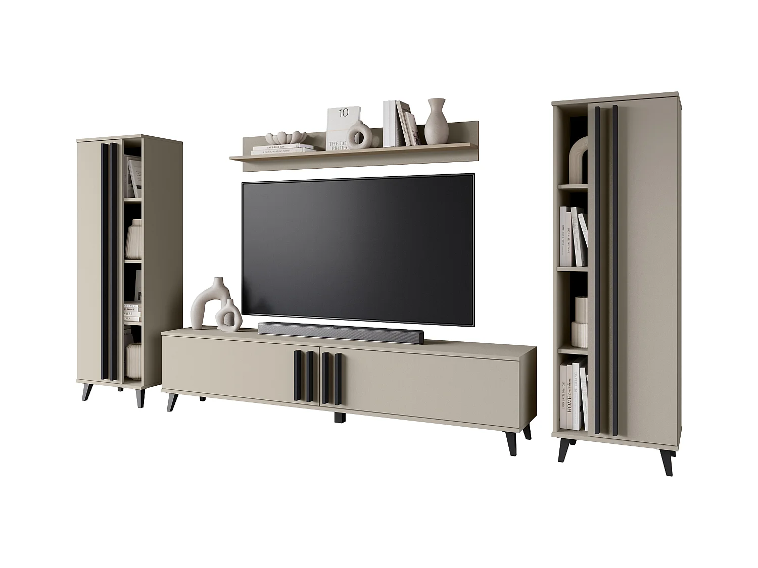 MINIO go for it, Meuble mural HURON I congo/noir