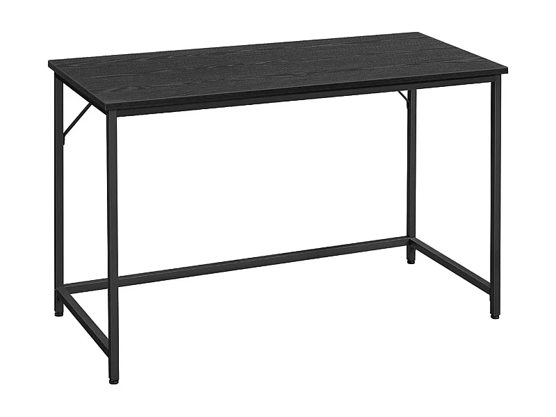 Biurko, mały stolik komputerowy, biurko do pokoju do pracy, sypialni, 60 x 120 x 75 cm, wzornictwo przemysłowe, metalowa rama, c