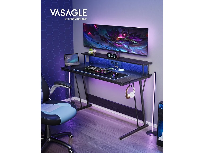Spillebord med LED-belysning