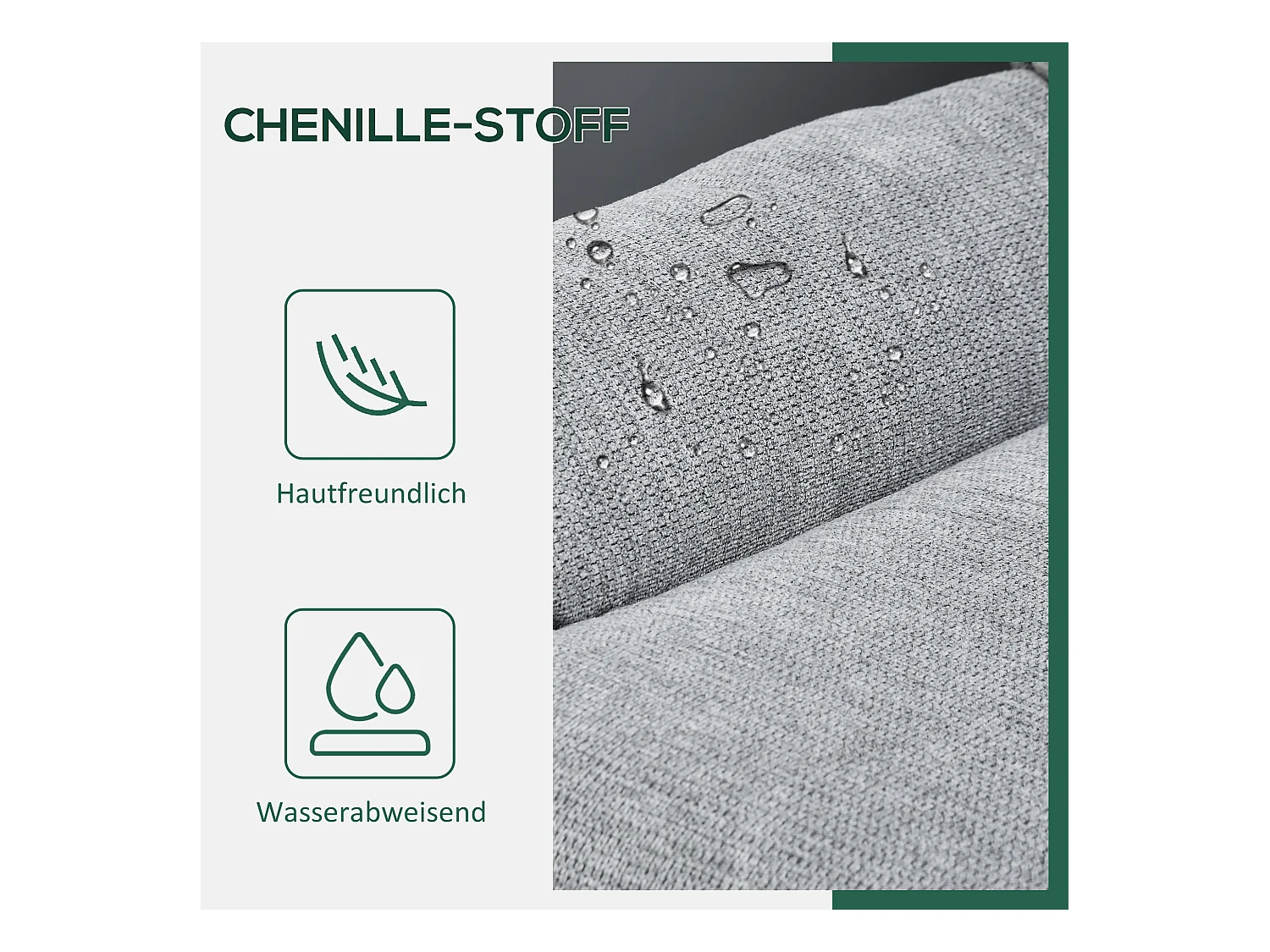 Sillón relax giratorio de chenilla resistente al agua con reposabrazos para salón 79x91x98 cm