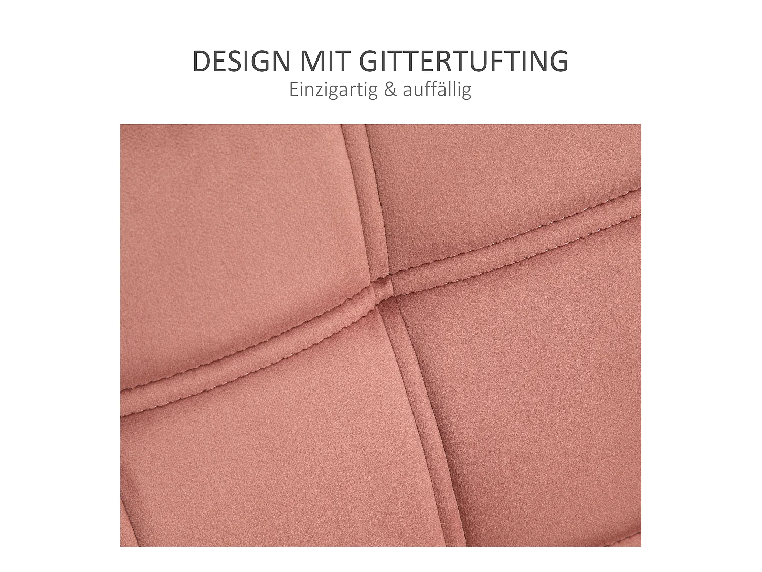 Divano scandinavo in velluto con piedini rialzati per camera da salone 68,5x61x72,5 cm