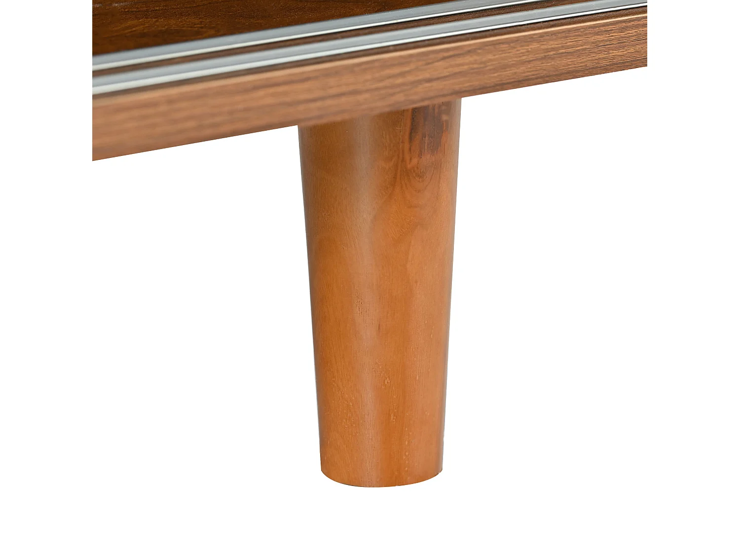 Aparador baixo de madeira de vime, armazenamento multifuncional, sala de estar, entrada, estilo rústico, nogueira, 3 portas