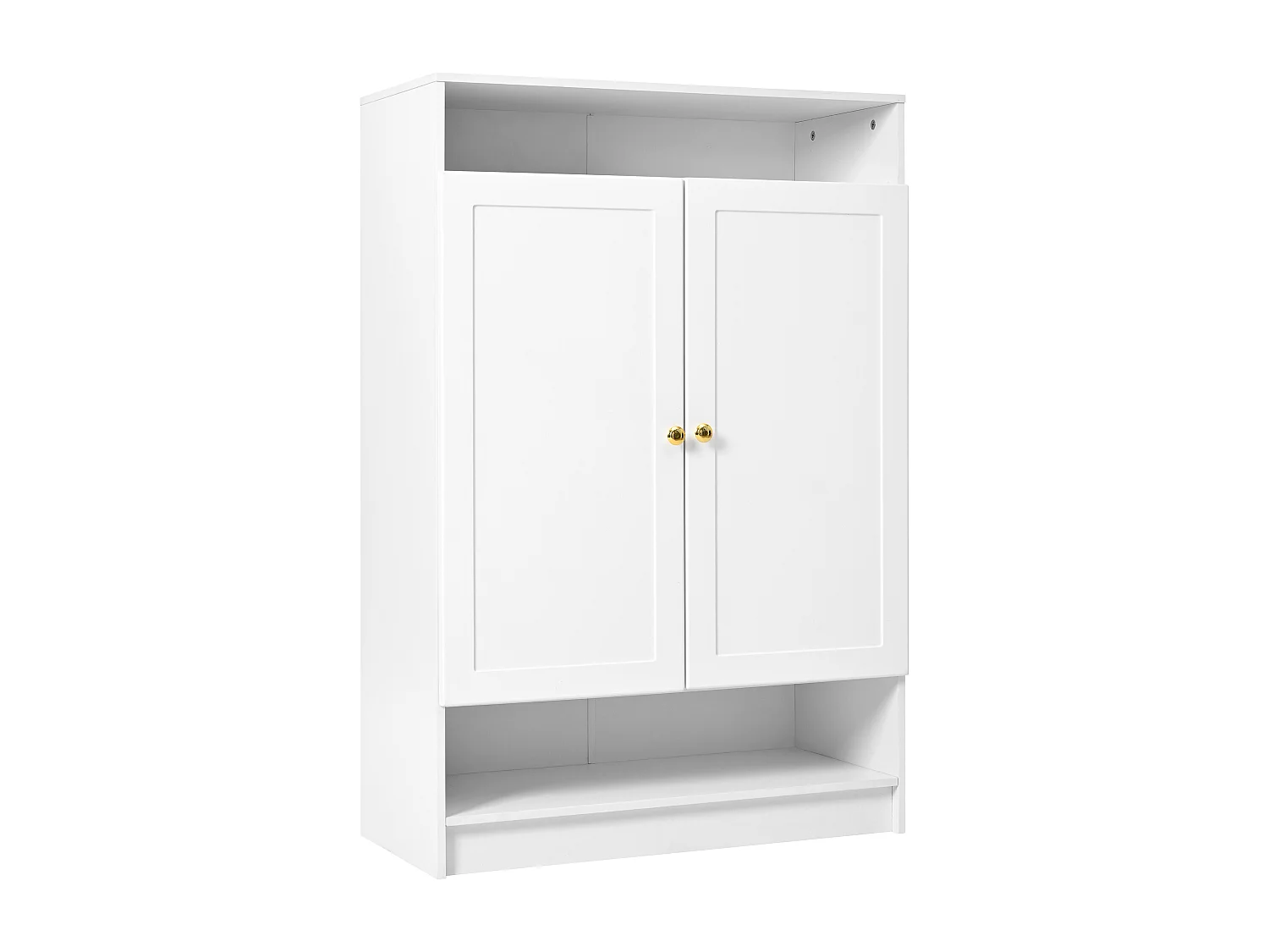 Mobile con sedie in pannello MDF, con sedie a chiave, borsa per ingresso bianca, 73x34x109 cm