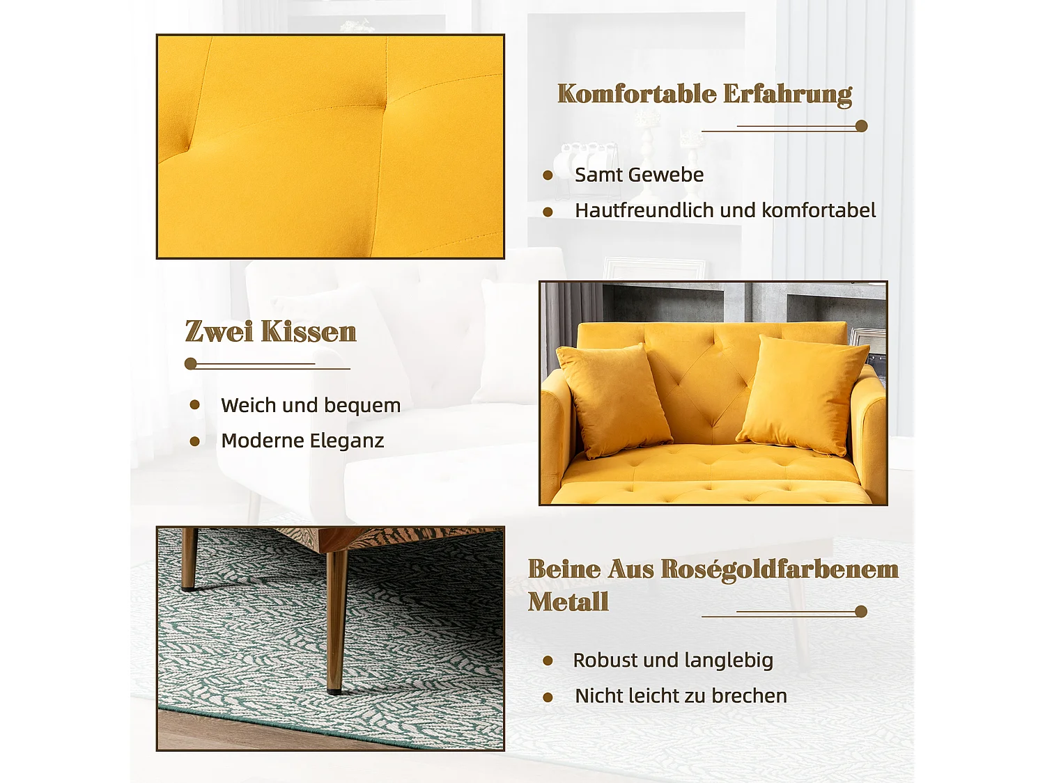 Fauteuil relax moderno tessuto regolabile inclinabile per salone camera da letto Mango