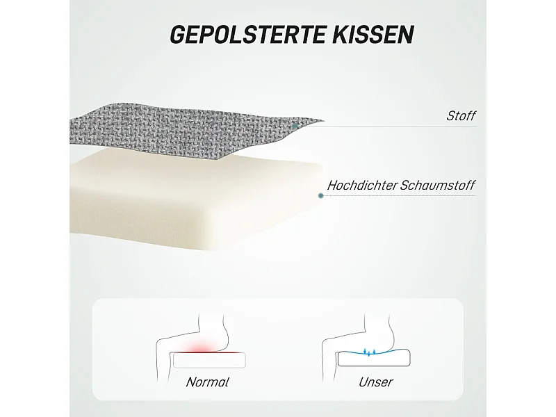 Chaise de bureau armless tissu lin ergonomique pivotante réglable pour home office gris foncé