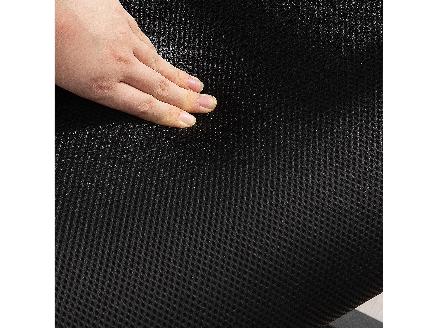 Fauteuil bureau noir ergonomique avec dossier inclinable et hauteur réglable 120 kg