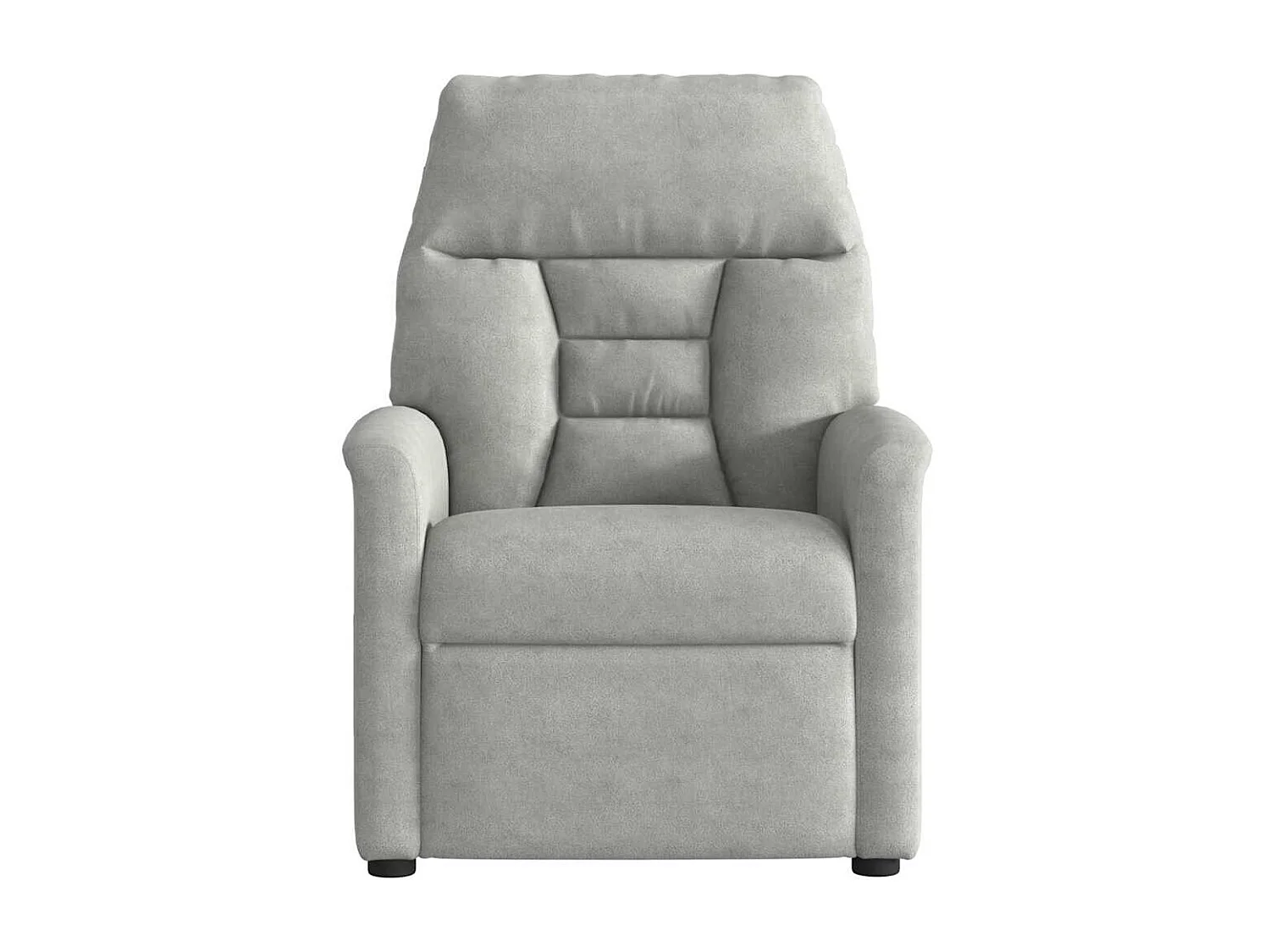Fauteuil inclinable électrique-Chaise de relax-Fauteuil de Massage gris clair SHL1936