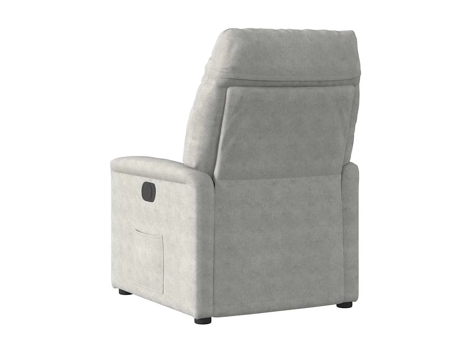 Fauteuil inclinable électrique-Chaise de relax-Fauteuil de Massage gris clair SHL1936