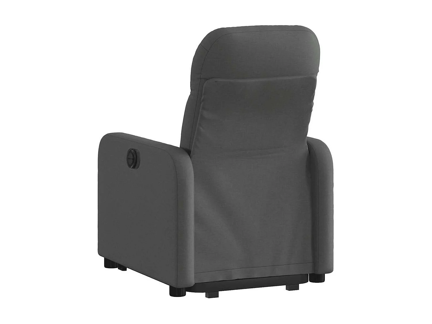 Fauteuil inclinable-Chaise de relax-Fauteuil TV Gris foncé Tissu SHL3664