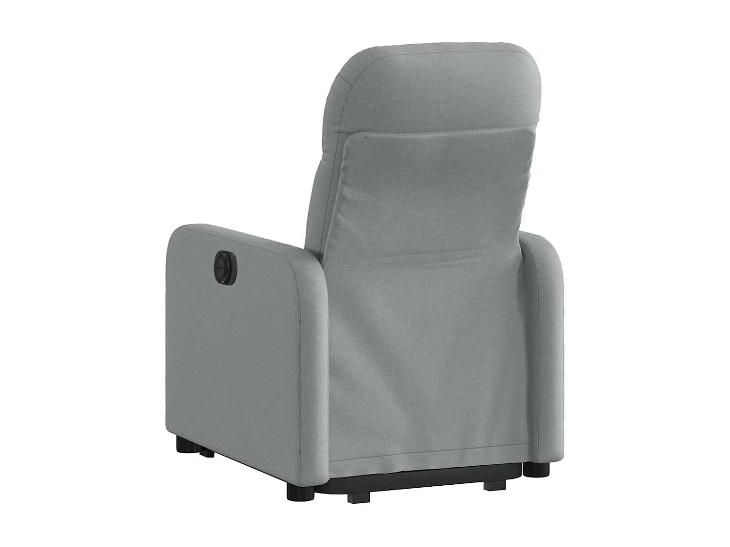 Fauteuil inclinable électrique-Chaise de relax-Fauteuil salon gris clair tissu SHL1276