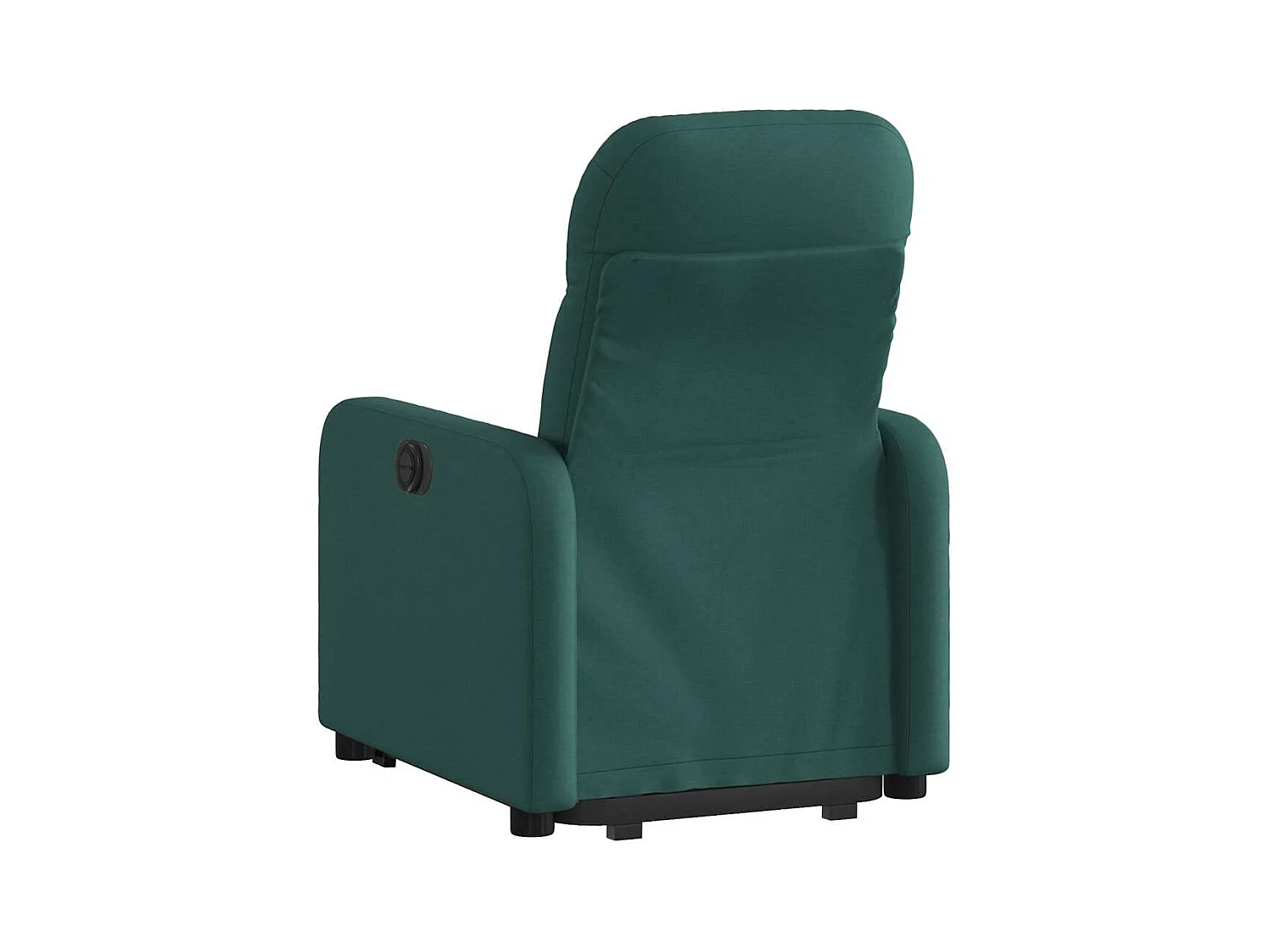 Fauteuil inclinable électrique-Chaise de relax-Fauteuil TV vert foncé tissu SHL4483